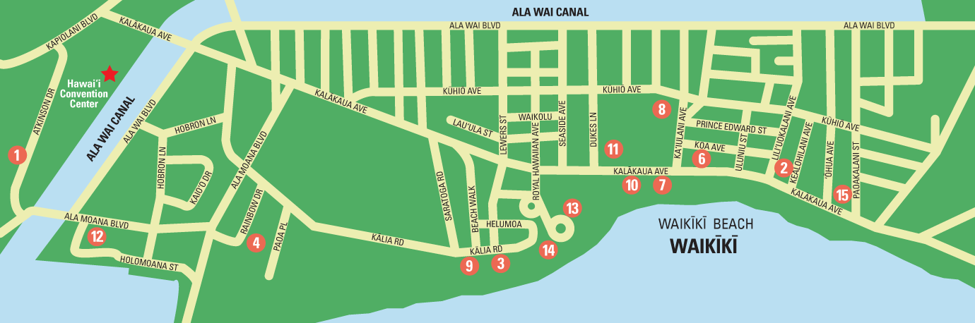 hawaii-hotel-map Hawaii hotel map